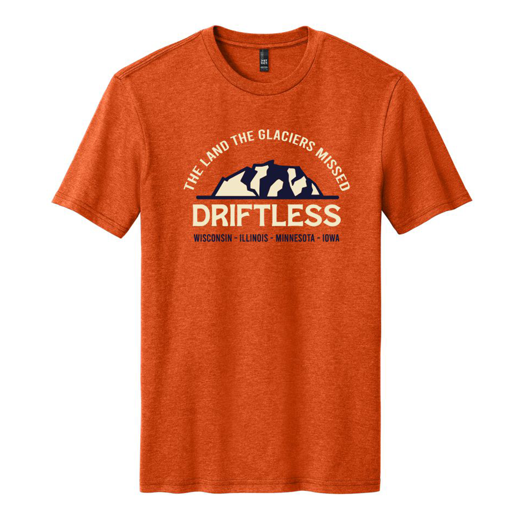Wyalusing Tee – Heather Orange