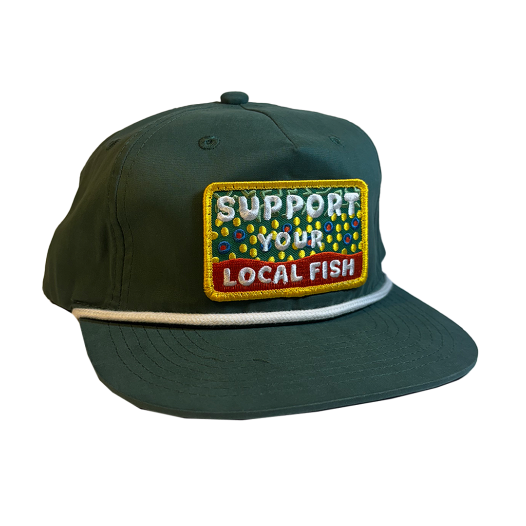 Locals Snapback – Forest/White