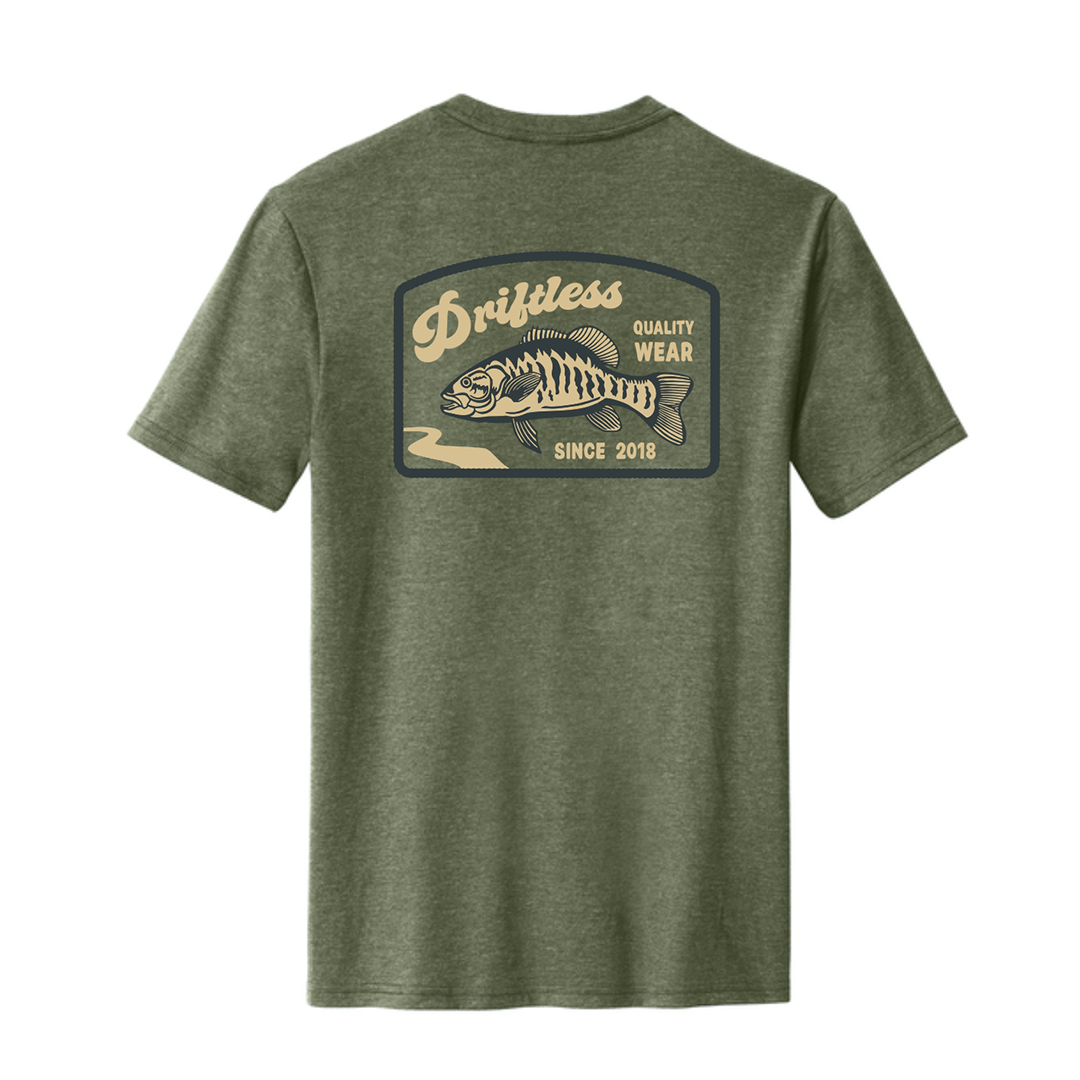 Volga Tee – Heather Olive