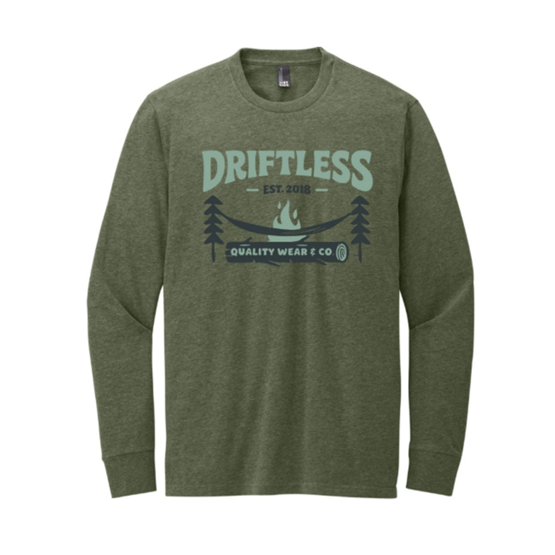 Back Forty LS Tee – Heather Olive