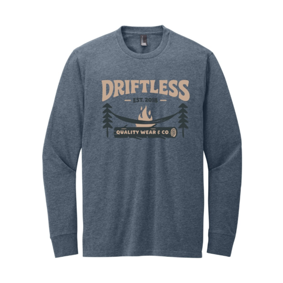 Back Forty LS Tee – Heather Navy