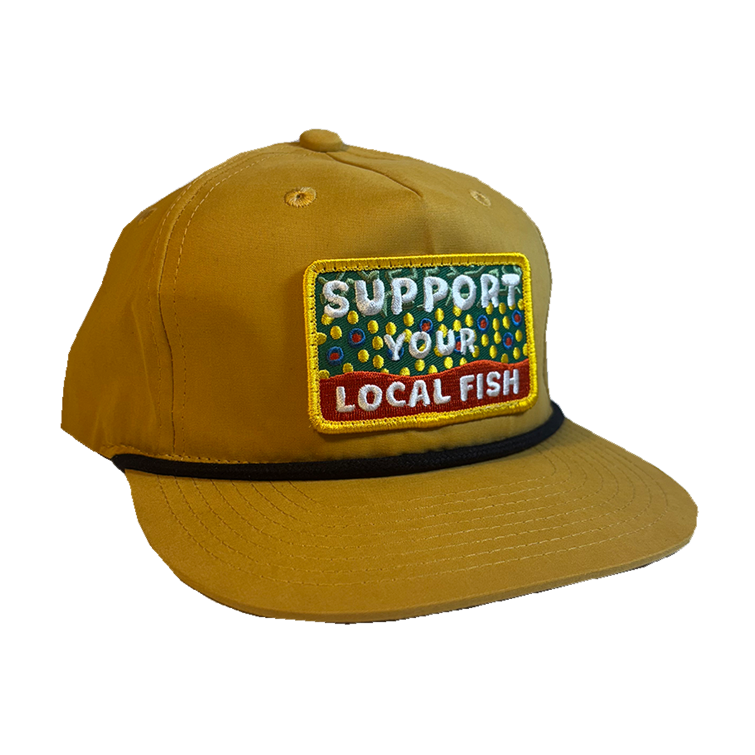 Locals Snapback – Biscuit/Black